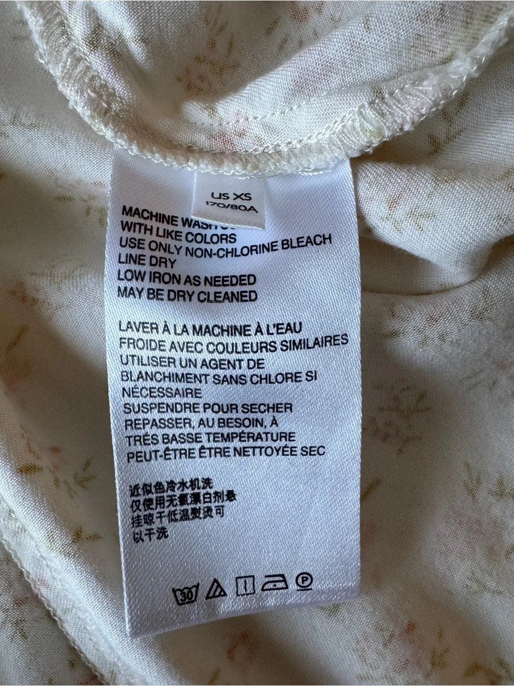 Urban Outfitters floral babydoll mini dress size XS - Picture 9 of 10